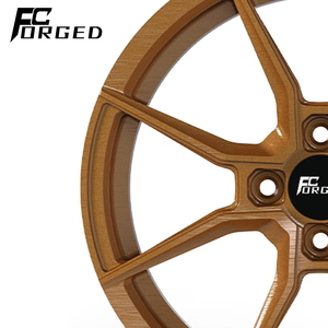 Jantes en alliage d'aluminium forgé FcForged, finition noire, <span class=keywords><strong>5</strong></span> branches, 5x112*114.3*120 PCD, 25mm/30mm/40mm, 26 pouces, pour voiture - Product Image 6