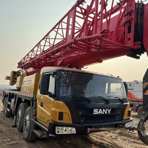 รถเครนเคลื่อนที่ SANY 100 ตัน มือสอง สภาพดีเยี่ยม ปี 2022 ความสูงยก 60 เมตร พร้อมเครื่องยนต์ ชุดเกียร์ ปั๊ม และลูกปืนที่ใช้งานแล้ว - Product Image 4