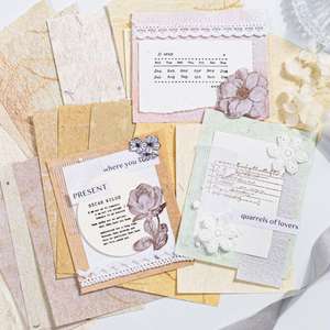 Avere un buon giorno 30 pezzi di carta deco di colore puro per scrapbooking - Product Image 4