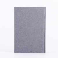 Cahier de Journal d'affirmation d'amour de soi quotidien sans date en lin personnalisé à couverture rigide pour femme