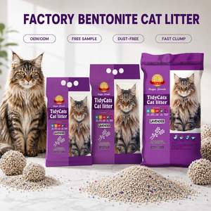 Arena para Gatos de Bentonita de Alta Absorción, 20 kg, Precio de Fábrica, para Tiendas de Mascotas - Product Image 1