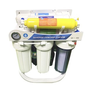 Sistema de Filtración de Agua Potable por Ósmosis Inversa (RO) de 6 Etapas Debajo del Fregadero con <span class=keywords><strong>Filtro</strong></span> de Remineralización y <span class=keywords><strong>Filtro</strong></span> Ultravioleta UV - Product Image 3