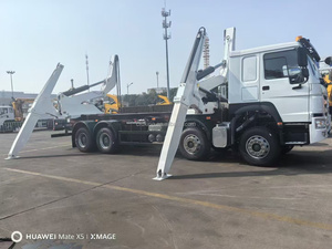 نصف مقطورة 3 محاور هيكل عظمي 20GP 40HQ رافعة جانبية للحاوية 37T (من من من من من من من نوع MQH37A MQG37 - Product Image 5