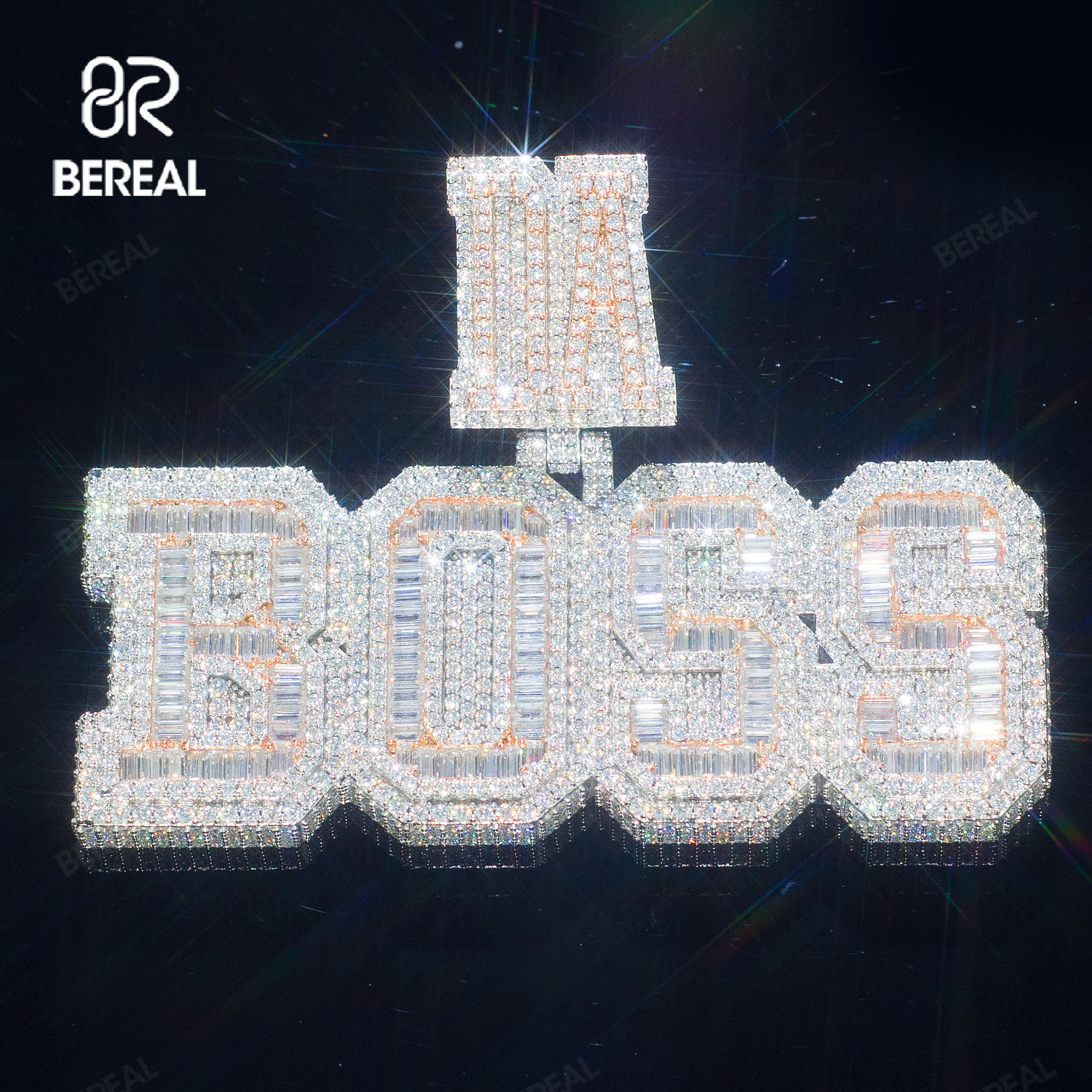 3inches Moissanite+S925