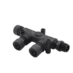 อะแดปเตอร์ M12 A-Type 5 ขา แบบตัวผู้ตัวเมีย ชนิด L แบบมุมฉาก ตัวเชื่อมต่อกันน้ำ ตัวเรือน ABS หน้าสัมผัสทองแดง สำหรับเชื่อมต่อสายไฟ FPC - Product Image 5