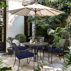 Customized Outdoor Waterproof Seat <b>Cushion</b> Square Thick Sponge Non Slip Chair <b>Pad</b> For Single Sofa - Product Image 1