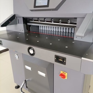 Thủy lực chương trình A3 A4 50 lần/phút giấy Trimmer Máy cắt chém giấy Cutter máy A2 với không khí bảng - Product Image 3