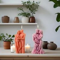 FRHY Handmade DIY Romantische Duft kerze Geschenkset Kreative DIY Kerzen für Valentinstag Hochzeit und Diwali für Bars
