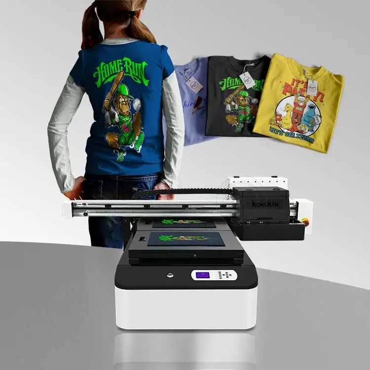 For any kinds of tshirts digital 3D t shirt printing machines for sale