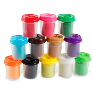 DMO Custom Whole Sale Verschiedene Farben Intellektuelle Entwicklung Mehl Knetmasse Spielzeug Modell ier masse für Kinder Diy Küchen spielzeug