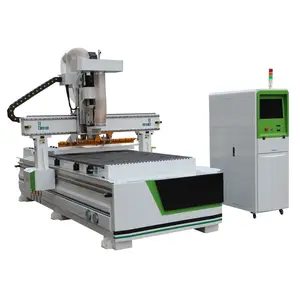 Machine de gravure automatique à bois, routeur CNC à tête multiple de 9,5kw ATC