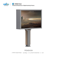 Pantalla LED para Exteriores a Todo Color P4 de Doble Cara, Resistente al Agua, con Gráficos Animados, Soporte SDK OEM para Publicidad en Metro
