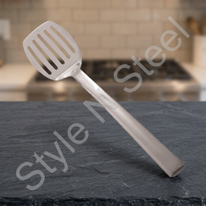 Stainless Steel Slotted Turner Kitchen Utensils Heat Resistant Stainless Steel Kitchen Utensil Accessories Cooking Tool - Product Image 3