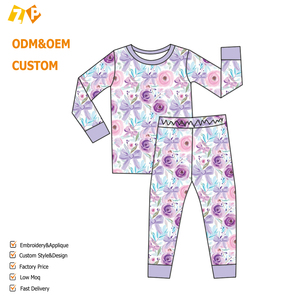 Conjunto de Ropa para Bebé Recién Nacido, Material de Seda de Leche, Estilo Europeo y Americano, Tops y Pantalones Largos para Niños - Product Image 5