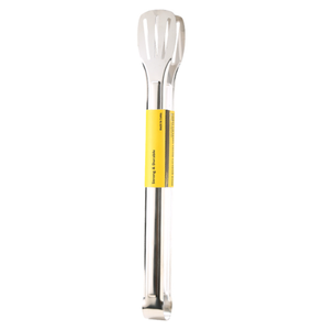 Pince à steak en acier inoxydable 304 SUS 304 pour buffet de luxe, ustensile de service alimentaire, pince à pain à fentes, 7/9/12/14 pouces - Product Image 5