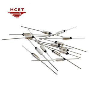 HCET термальный предохранитель 10A 15A 250V термальный Соединитель с радиальной температурой свинца металлический термальный предохранитель - Product Image 3