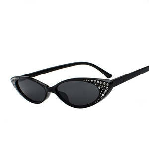 Jamie 1808 Women's Cat Eye Sunglasses UV400 PC Frame Light Weight Oval Design - Product Image 4
