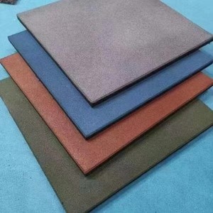 Chống trượt trong nhà ngoài trời phòng tập thể dục cao su Mat sân chơi gạch lát sàn cao su - Product Image 3
