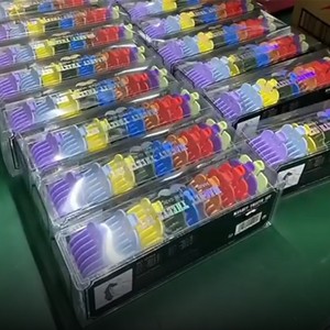 Ensemble de tondeuses à cheveux électriques, 10 pièces, avec peignes, pour usage domestique, boîtier en plastique - Product Image 2