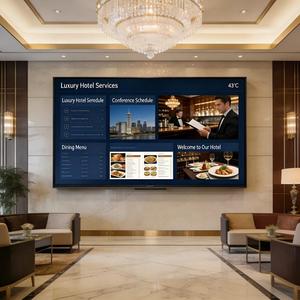 Écran interactif de kiosque intérieur de 32 pouces, tactile capacitif 10 points, montage mural, Android, 1 an de garantie, pour la vente au détail, les restaurants, les hôtels, les hôpitaux, CE - Product Image 3