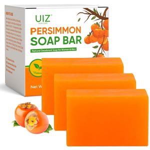 Handmade <strong>Soap</strong> Bar Vegan Natural Body Odor Control Fragrance Solid Deodorant Persimmon <strong>Soap</strong> - Product Image 1
