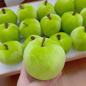 Juguete de peluche de manzana de 10cm al por mayor muñeco de descompresión suave y colorido <span class=keywords><strong>almohada</strong></span> de manzana rellena antiestrés - Product Image 2