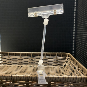 Hàng hóa giá tag chủ hiển thị nhãn Clip siêu thị nhựa xoay dấu hiệu Pop Clip - Product Image 4