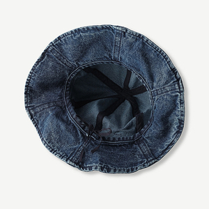 Sombrero de Pescador de Mezclilla con Lazo Coreano de Primera Calidad, Gorra de Sol Moderna para Mujer - Product Image 4