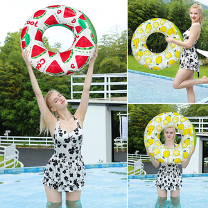 Anillos de Seguridad de PVC Personalizados para el Verano, Anillo Flotante Portátil para Fiestas en la Playa y Piscina, Círculo Inflable para Nadar para Niños y Adultos - Product Image 3