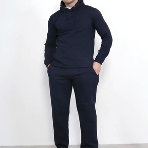 Conjunto Deportivo de Invierno para Hombre, Cómodo y Ligero, de Moda, Corte Ajustado, Color Sólido, para Uso Diario - Product Image 1