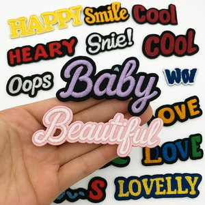 ผู้ผลิตแพทช์ปักลายดอกกุหลาบและปีกแบบ 3 มิติ พร้อมแผ่นรีดติด สำหรับตกแต่งเสื้อผ้าแฟชั่น - Product Image 1