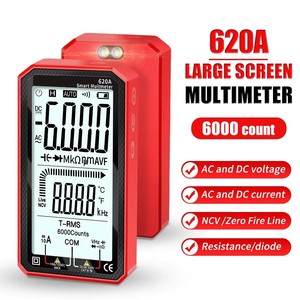 Multímetro Digital Inteligente FS8233 de 1000V 10A con Rango Automático, True RMS, AC/DC, con Funciones de Ohmios, Hz, Capacitancia y REL - Product Image 6