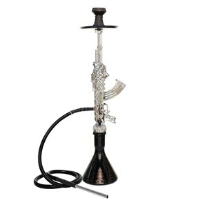 <span class=keywords><strong>Chicha</strong></span> arabe en résine AK 47, forme électro-plaquée, 78 cm, grande taille, <span class=keywords><strong>chicha</strong></span> en forme de pistolet <span class=keywords><strong>AK47</strong></span>, ensemble de <span class=keywords><strong>chicha</strong></span> - Product Image 5