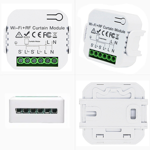 <span class=keywords><strong>Module</strong></span> de <span class=keywords><strong>commande</strong></span> de rideau automatique <span class=keywords><strong>WiFi</strong></span> RF à code <span class=keywords><strong>roulant</strong></span>, interrupteur pour moteur de <span class=keywords><strong>volet</strong></span> <span class=keywords><strong>roulant</strong></span> électrique, télé<span class=keywords><strong>commande</strong></span> sans fil Tuya, compatible Alexa et Google, portée 30m - Product Image 3
