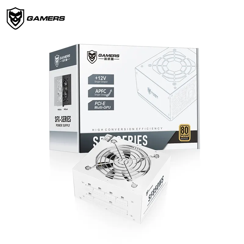SFX Full Modular White PC-Netzteil 450W/550W/650W/750W Für Gaming Desktop PC-Umschaltung Mini-Modul-Netzteil Für itx-Gehäuse