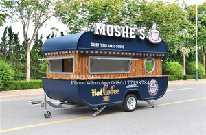 Chariot de vente ambulante de hot-dogs, de popcorn et de café, conçu par OEM, populaire - Product Image 3