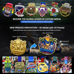 Medallas de Metal Personalizadas para Ciclismo, con Logotipo de Esmalte Suave, Impresión UV, para Eventos de Triatlón y Ciclismo - Product Image 5