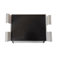 Marchepied manuel monocouche en aluminium pour camping-car, caravane, fourgon aménagé, remorque, RV - Nouveau design 2024