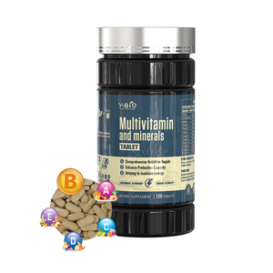 Tabletas de Multivitaminas <span class=keywords><strong>y</strong></span> Minerales con D3 <span class=keywords><strong>y</strong></span> Complejo B, Nutrición Diaria <span class=keywords><strong>para</strong></span> Adultos, Envío Inmediato, 120 Tabletas, Directo de Fábrica - Product Image 1
