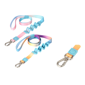 Laisse pour chien réglable, colorée, personnalisée OEM, durable, mains libres pour la promenade - Product Image 3