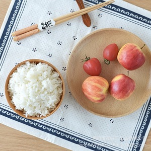 Round Rubberwood Serving <b>Trays</b> Solid Color For Home Hotel <b>Tea</b> Coffee Use Size Options Available - Product Image 2