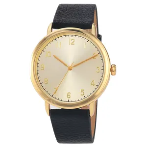 K3024 de oro rosa de moda reloj de señora gran dial reloj personalizado muestra