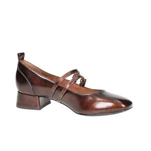 Ballerine da Donna Tamaris 1-22318-43 in Pelle Marrone Stile Mary Jane - Product Image 6