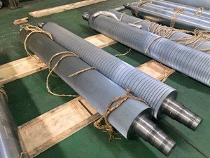 Rouleau ondulé <span class=keywords><strong>LUM</strong></span> B C <span class=keywords><strong>E</strong></span> F pour machine à onduler simple face, acier allié 48CRMO, garantie 1 an - Product Image 2