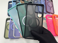 Étui pour Samsung Galaxy S26 Ultra/ S26+/S25, luxe, anti-chute, résistant aux chocs, magnétique, résistant aux taches, durable, effet peau