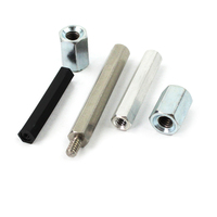 Entretoises hexagonales filetées mâle-femelle en laiton de haute qualité pour fixation, entretoises en aluminium, acier inoxydable et cuivre pour serrures