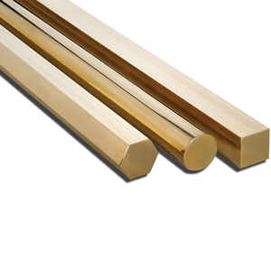 Tige en laiton en alliage <span class=keywords><strong>doré</strong></span> poli 1-800mm de diamètre barre en laiton pur cuivre pour la coupe de pliage de soudage - Product Image 2