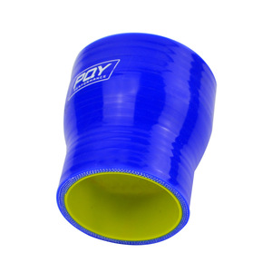 ท่อซิลิโคน Poyracing ขนาด 51 มม.-64 มม. สีฟ้าเหลือง สำหรับอัพเกรดอินเตอร์คูลเลอร์ - Product Image 4