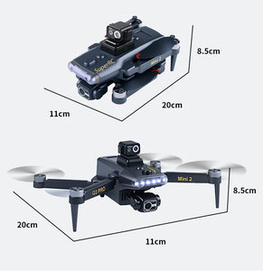 Q3 Pro Mini 2 <span class=keywords><strong>Drone</strong></span> GPS 4k Profesional 3-trục Gimbal <span class=keywords><strong>2025</strong></span> kép máy ảnh 5G Wifi FPV rc Quadcopter với tránh chướng ngại vật bay không người lái - Product Image 2