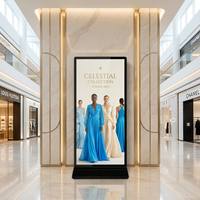 Kiosco de Señalización Digital de Pantalla Completa, 43, 49, 55, 65 Pulgadas, 4K, Pantalla Táctil Comercial para Publicidad, Fabricante OEM